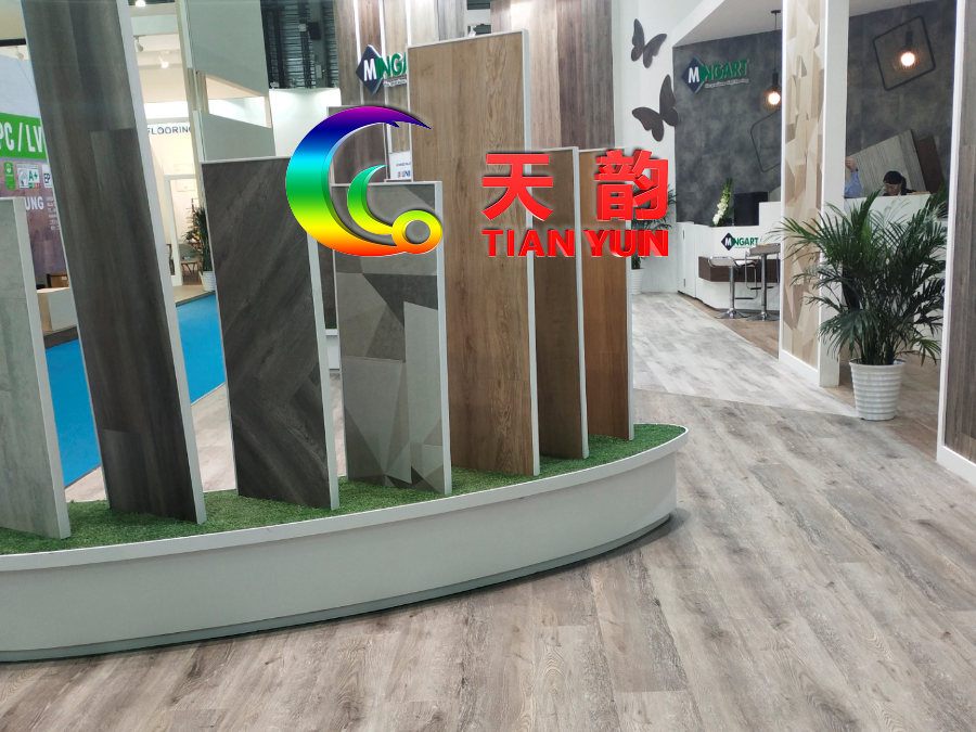 【天韵】商用塑胶地板、运动地板、同质透心地板、3D定制塑胶地板
